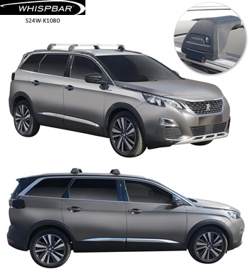 Peugeot 5008 Yakima Whispbar roof racks